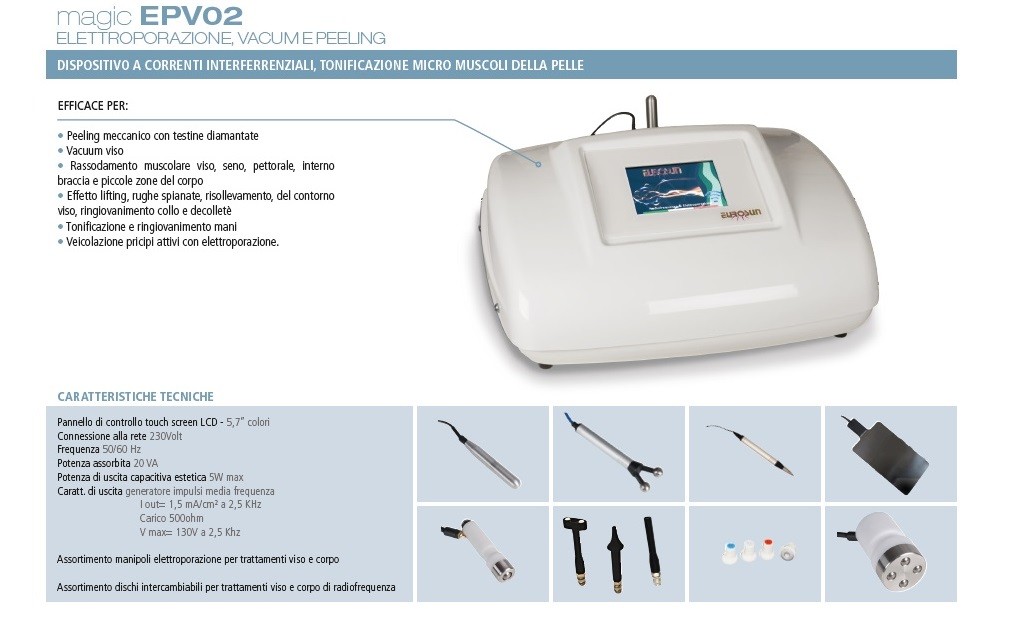 Elettroporazione & Vacuum & Peeling