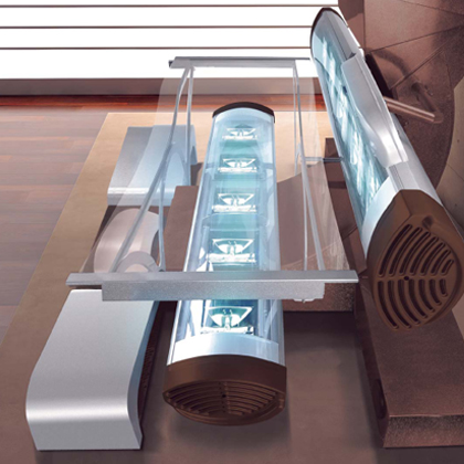 Solarium King Body Plus 4 Colonne