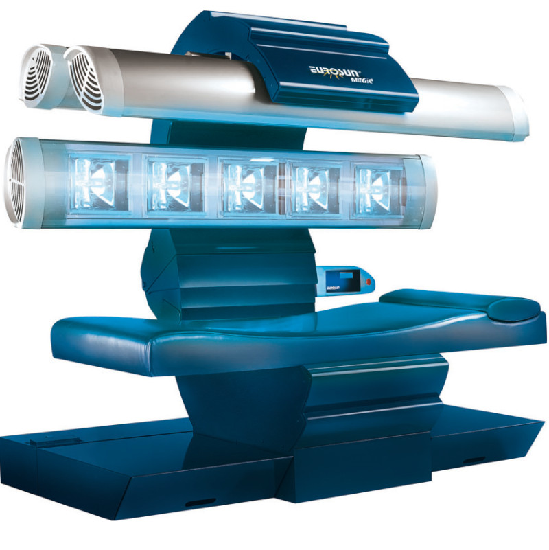 Lettino abbronzante Magic body Plus 3 Colonne per Solarium